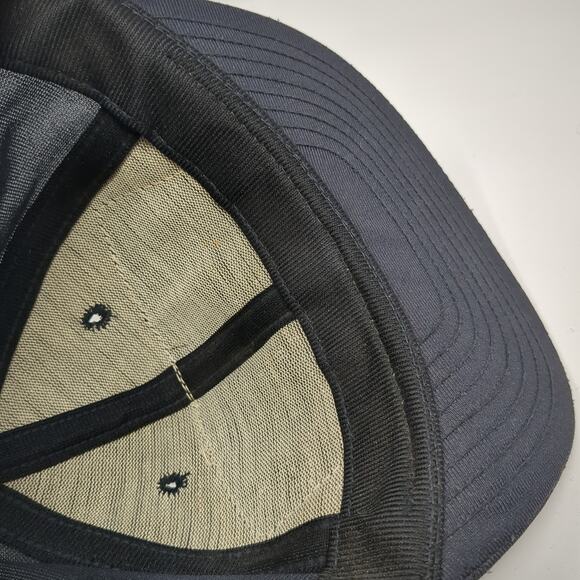 USS Long Beach CGN-9 Snapback Hat Blue One Size Adjustable Northstar - Picture 8 of 10